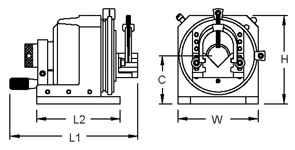 MG-5CV-S1 Index Fixture Drawing