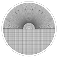 OC-1 Optical Comparator Overlay Chart